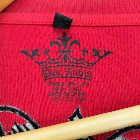 BLAC LABEL ビッグサイズスタッズデザインカットソー メンズ 4XL