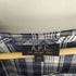 アーペーセー A.P.C. ノーカラー 4B マドラスチェック コットン ワンピース レディース import:XS