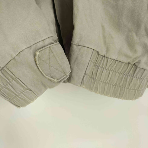 エディーバウアー Eddie Bauer 80-90S 黒タグ後期 マルチポケット Dカン スタンドネック パッカブル フード コットン フィッシング ジャケット メンズ import:L