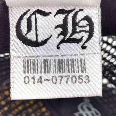 クロムハーツ CHROME HEARTS ロゴ刺繍 トラッカーキャップ メンズ