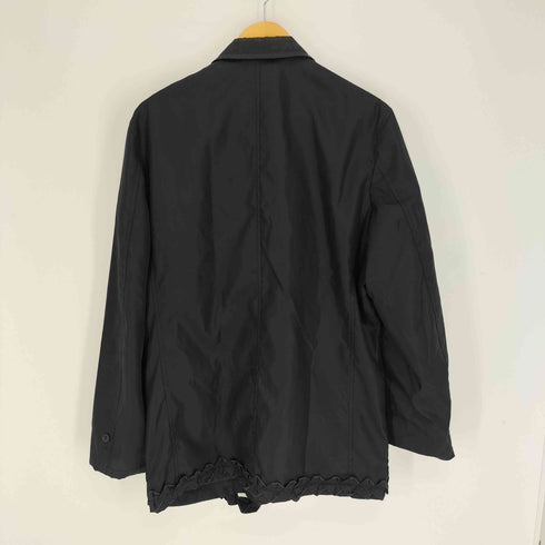 コムデギャルソンオム COMME des GARCONS HOMME 99SS フリル期 田中オム ナイロン フリル テーラードジャケット メンズ JPN:M