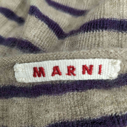 マルニ MARNI カシミア ボーダータンクトップ レディース 40