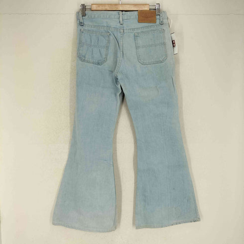 ビッグジョン BIG JOHN ジップアップ ベルボトム デニム メンズ W32L34