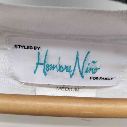 オンブレニーニョ HOMBRE Nino バックプリント 半袖Tシャツ メンズ JPN:M