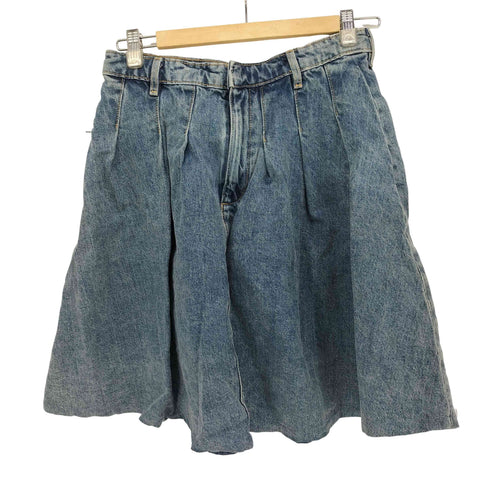 ザラ ZARA デニムプリーツスカート レディース XS