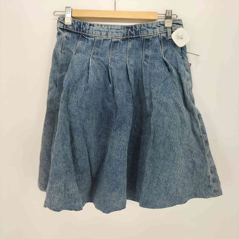 ザラ ZARA デニムプリーツスカート レディース XS
