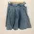 ザラ ZARA デニムプリーツスカート レディース XS