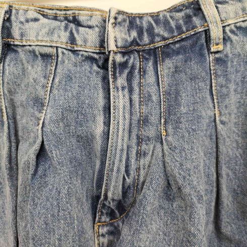 ザラ ZARA デニムプリーツスカート レディース XS