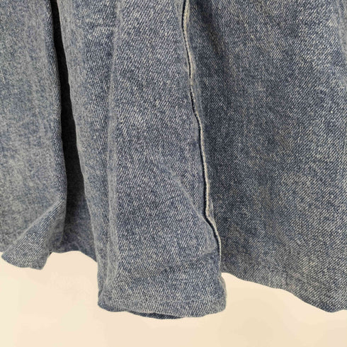 ザラ ZARA デニムプリーツスカート レディース XS