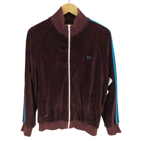 フレッドペリー FRED PERRY Velvet Track Top Light Jacket ベルベット トラック トップ ライト ジャケット メンズ import:S