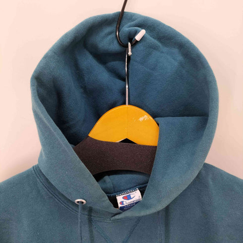 チャンピオン Champion 90s USA製 青刺繍タグ後期 Vガセット ロゴ刺繍 プルオーバーパーカー メンズ JPN:L