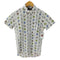 KEIYO SHIRTS シアサッカー 総柄 ボタンダウンシャツ メンズ JPN:M