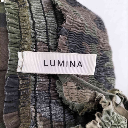 LUMINA カモ柄キャミソール Y2K レディース