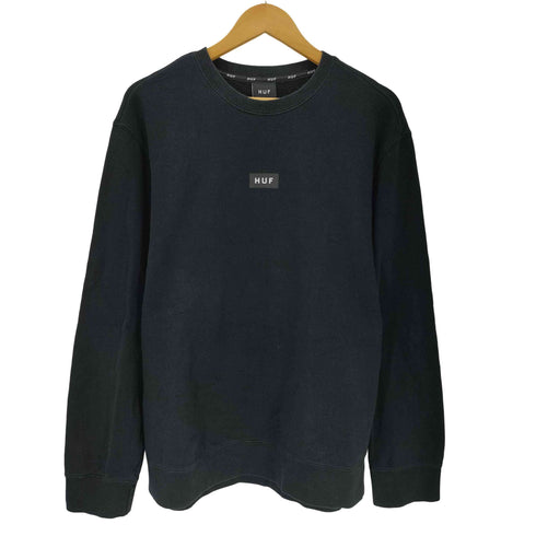 ハフ HUF ボックスロゴ クルーネックスウェット メンズ JPN:XL
