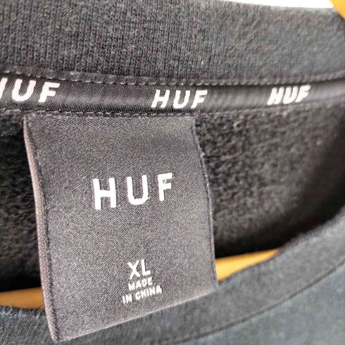 ハフ HUF ボックスロゴ クルーネックスウェット メンズ JPN:XL