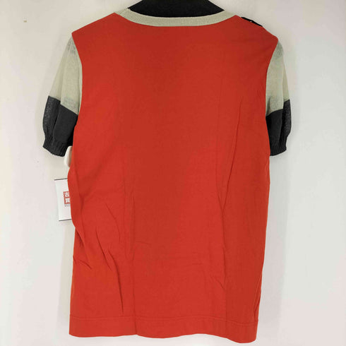 ヴィヴィアンウエストウッドレッドレーベル Vivienne Westwood RED LABEL ドッキングデザインORBニットTシャツ メンズ 00