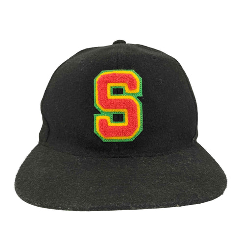 ステューシー Stussy Sロゴ フェルト アクリル ベースボールキャップ メンズ