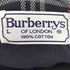 バーバリーズ BURBERRYS ロゴ刺繍 襟元チェック ポロシャツ メンズ import:L