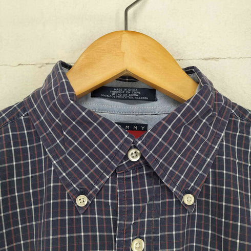 トミーヒルフィガー TOMMY HILFIGER チェック柄ボタンダウンシャツ メンズ M