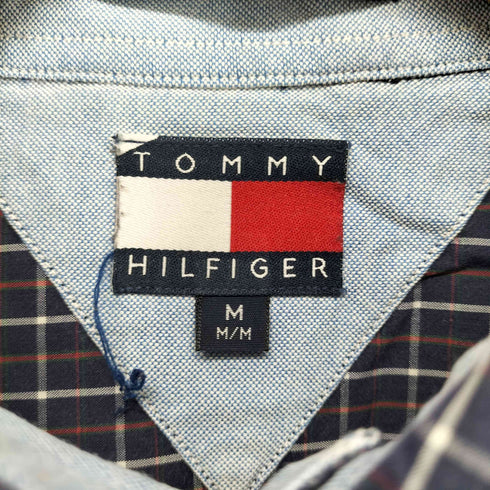 トミーヒルフィガー TOMMY HILFIGER チェック柄ボタンダウンシャツ メンズ M