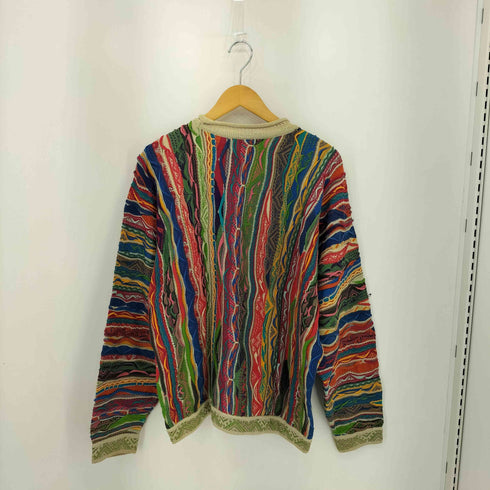 クージー COOGI マルチカラー 3Dニット セーター メンズ M