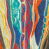 クージー COOGI マルチカラー 3Dニット セーター メンズ M