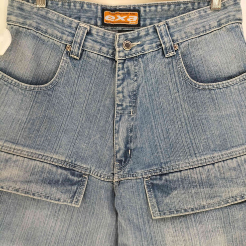90s EIGHTEENTH OF TEN exe BY exa unlimited JEANS バギージョーツ メンズ 34inch