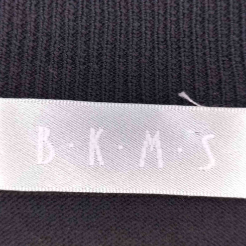 BKMS レーヨン混 ボーダー柄 S/S Tシャツ レディース import:L