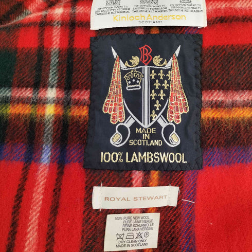 キンロックバイキンロックアンダーソン KINLOCH ANDERSON タータンチェック ストール レディース