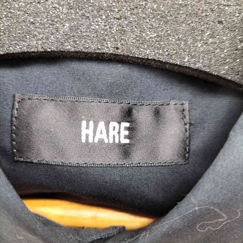 ハレ HARE フォトプリント オーバーサイズシャツ メンズ FREE