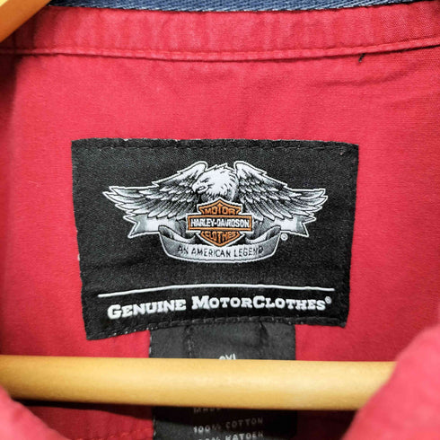 ハーレーダビッドソン HARLEY-DAVIDSON バックプリントシャツ メンズ 3XL
