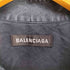 バレンシアガ BALENCIAGA 19AW コットン 刺繍ロゴ ポケットシャツ メンズ 38