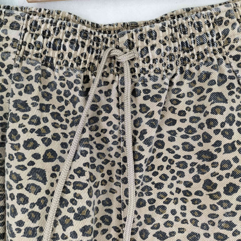 ハルハム HALHAM レオパード柄イージーパンツ メンズ JPN:L