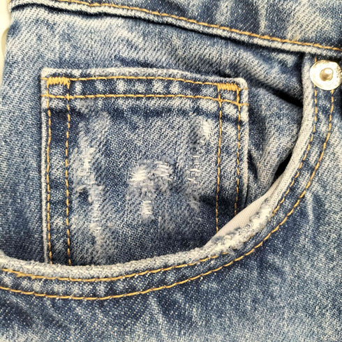ザラ ZARA ワイド デニムパンツ メンズ 38