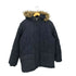 オールドネイビー OLD NAVY ファーフード ジップアップ パファージャケット メンズ L