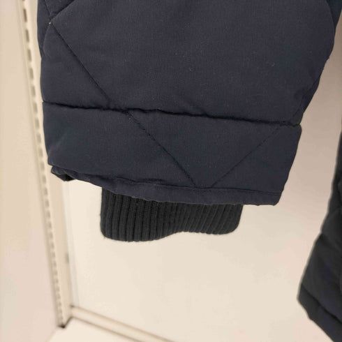 オールドネイビー OLD NAVY ファーフード ジップアップ パファージャケット メンズ L