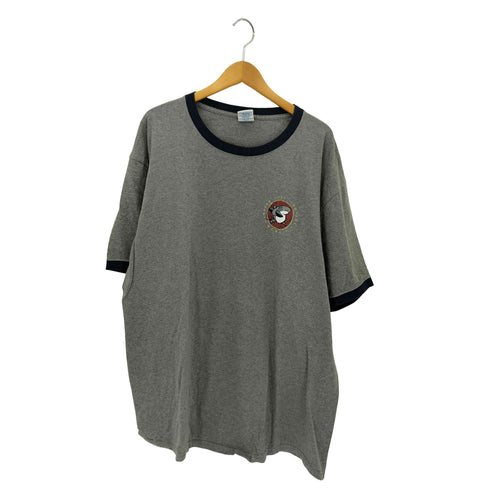 クレイジーシャツ CRAZY SHIRTS 90s sharka surf company クルーネック リンガーTシャツ カットソー メンズ XL