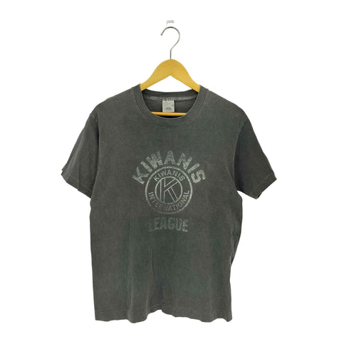 フルーツオブザルーム FRUIT OF THE LOOM 80s KIWANIS 袖裾シングル クルーネック 半袖Tシャツ カットソー メンズ M/M