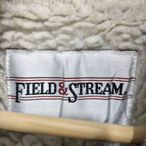 フイールドアンドストリーム FIELD&STREAM 90S チェック柄 裏地ボア ウールジャケット メンズ