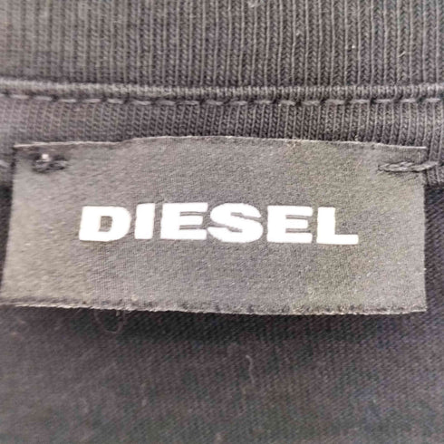 ディーゼル DIESEL ヴィンテージライク 文字プリント Tシャツ メンズ import:S
