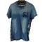 ウノピゥウノウグァーレトレリラックス 1PIU1UGUALE3 RELAX 迷彩 S/S VネックTシャツ メンズ JPN:XL