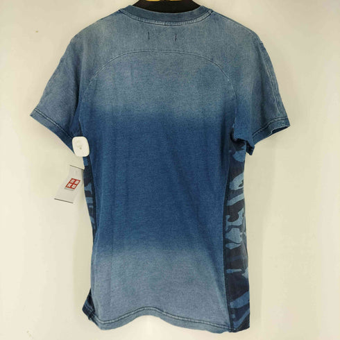 ウノピゥウノウグァーレトレリラックス 1PIU1UGUALE3 RELAX 迷彩 S/S VネックTシャツ メンズ JPN:XL