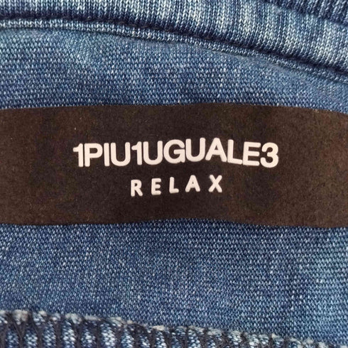 ウノピゥウノウグァーレトレリラックス 1PIU1UGUALE3 RELAX 迷彩 S/S VネックTシャツ メンズ JPN:XL