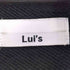 ルイス Luis モックネック ビッグシルエット ロゴ スウェット メンズ JPN:S