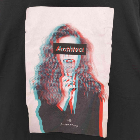 エーフォーエー Architect 4. Archive グラフィックプリント 長袖 Tシャツ メンズ FREE