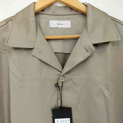 アドラー ADRER extra quality polysatin open collar shirt エクストラオリティーポリサテンオープンカラーシャツ メンズ JPN:L