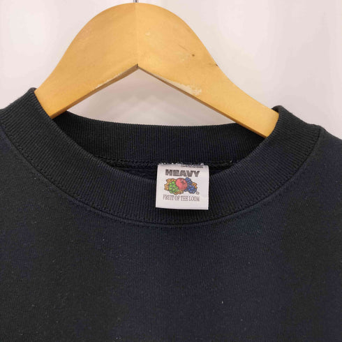 フルーツオブザルーム FRUIT OF THE LOOM 80s USA製 RED SKINS ロゴ刺繍 クルーネック スウェット トレーナー メンズ M