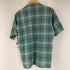 ブラウンバイツータックス BROWN by 2-tacs WOOL NYLON DRY CHECK OPEN COLLAR S/S シャツ メンズ JPN:M