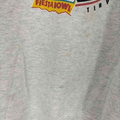 SA LEM SPORTS WEAR 96年 USA製 TOSTITOS FIESTA BOWL フットボール プリント クルーネックスウェット トレーナー メンズ XL