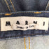 マルニ MARNI ワイドテーパードデニムパンツ レディース US:28-29
